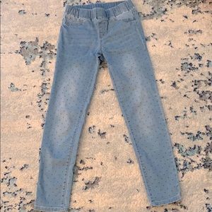 Girl’s Cat & Jack Heart Print Jeggings